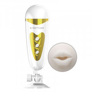Мега-мастурбатор с вибрацией Mouth style BM-00900T50-2 Мега-мастурбатор с вибрацией Mouth style BM-00900T50-2