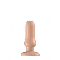 Анальный стимулятор Bottom Line 4" Model 4 rubber flesh  SH-BTM013FLE