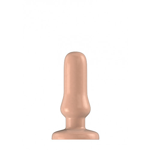 Анальный стимулятор Bottom Line 4" Model 4 rubber flesh  SH-BTM013FLE