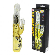 Вибратор U.S. Gold Lover BW-037203J Вибратор U.S. Gold Lover BW-037203J