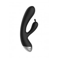 Вибратор E-Stim Rabbit Vibrator Black SH-ELC001BLK
