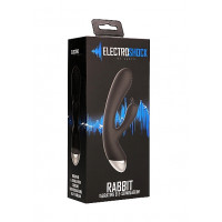 Вибратор E-Stim Rabbit Vibrator Black SH-ELC001BLK