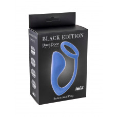 Мужской анальный стимулятор с кольцом на пенис Button Anal Plug Blue 4216-03Lola Мужской анальный стимулятор с кольцом на пенис Button Anal Plug Blue 4216-03Lola