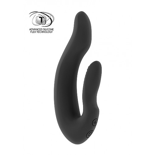 Вибратор для пары Hayden Black SH-JIL002BLK