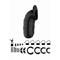 Мужской пояс верности №5 Black 5.5 Inch SH-MCG005BLK