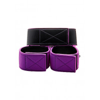 Ошейник с наручниками OUCH! Purple SH-OU187PUR