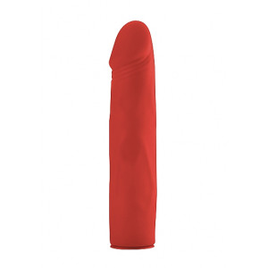 Страпон Deluxe Silicone Strap On 10 Inch Red OUCH! SH-OU209RED
