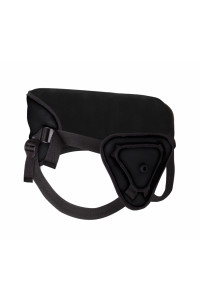 Страпон Deluxe Silicone Strap On 8 Inch Black OUCH! SH-OU210BLK