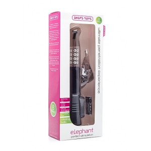 Вибратор Elephant Black SH-SHT227BLK