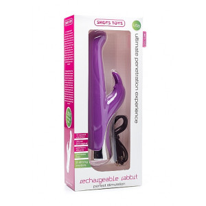 Вибратор Rechargeable Rabbit Purple SH-SHT233PUR Вибратор Rechargeable Rabbit Purple SH-SHT233PUR