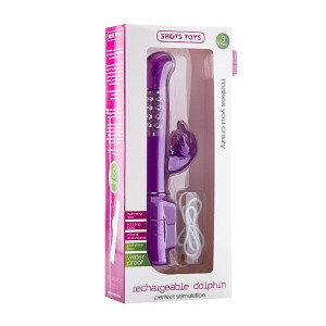 Вибратор Rechargeable Dolphin Purple SH-SHT323PUR Вибратор Rechargeable Dolphin Purple SH-SHT323PUR