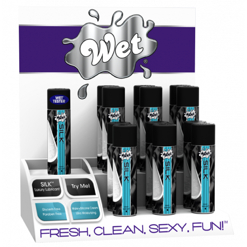 Дисплей Wet Silk 12шт по 93 мл с тестером 45810wet