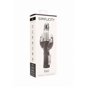 Вибратор Hi-Tech Laci Black SH-SIM015BLK