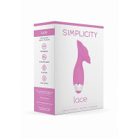 Вибростимулятор Lace 10 Speed Pink SH-SIM063PNK