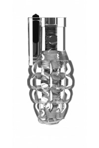 Мастурбатор Stroker with vibrating bullet Transparent No.22 SH-SON022TRA